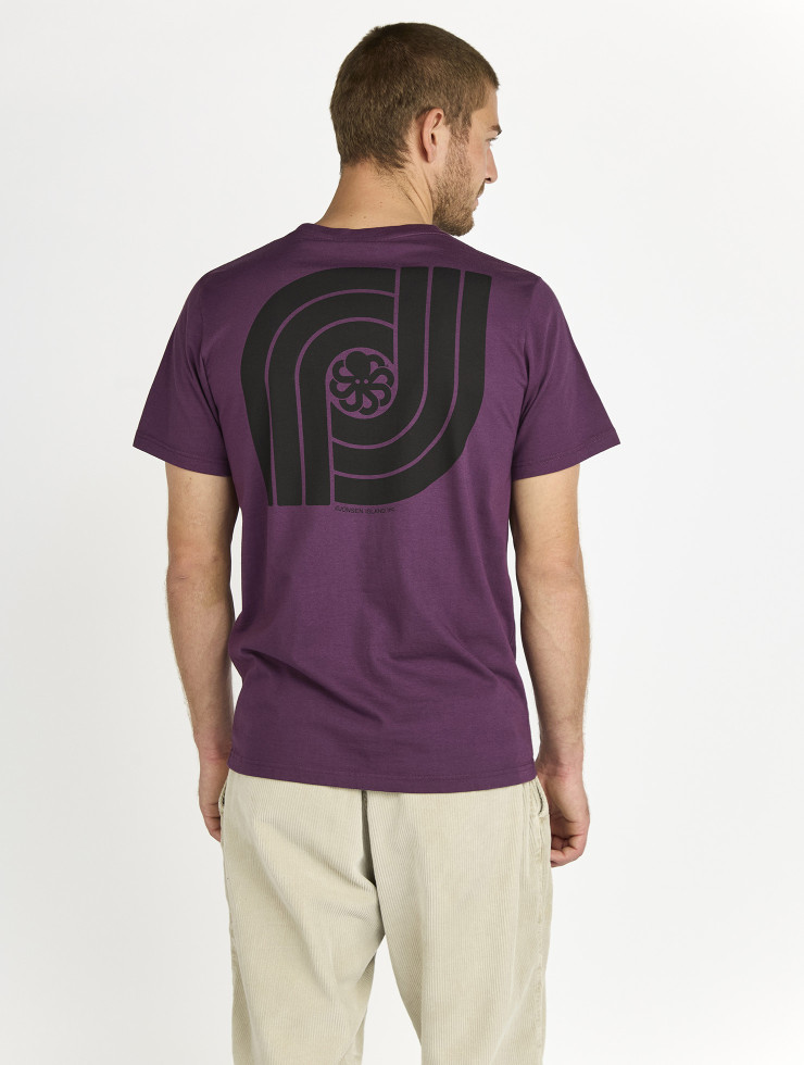 CLASSIC DOUBLE J PURPLE T-SHIRT
