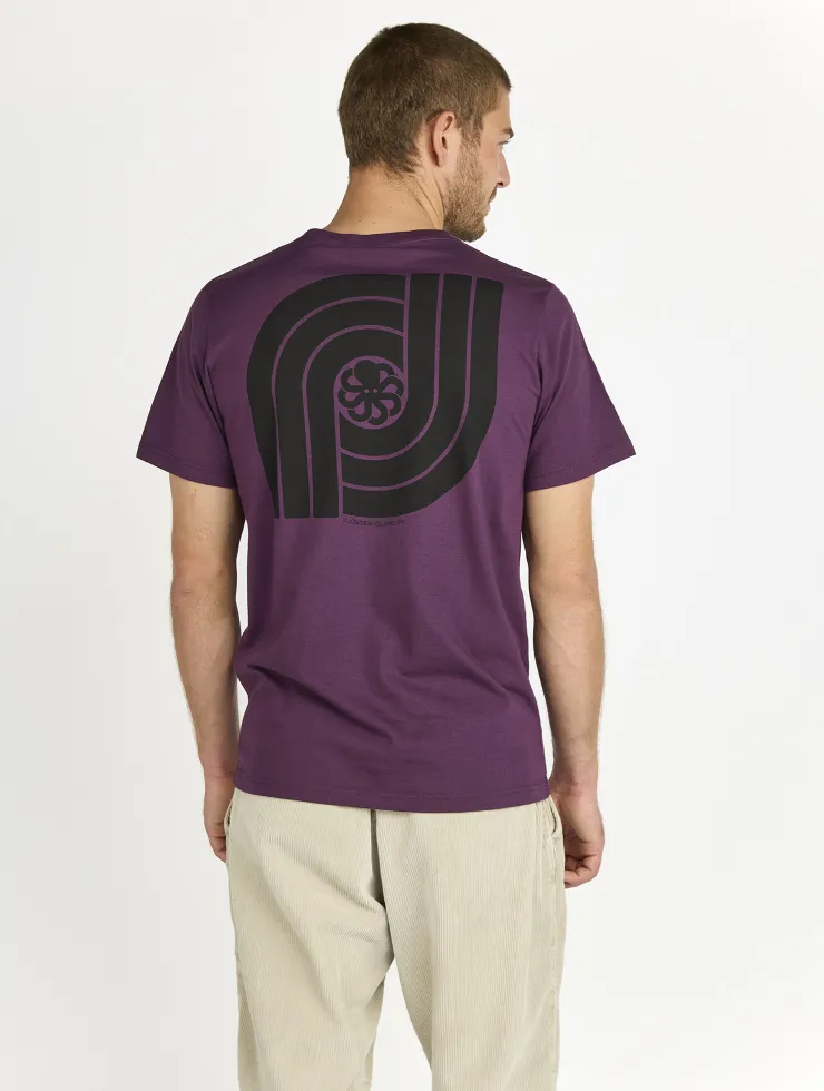 T-SHIRT CLASSIC DOUBLE J PURPLE