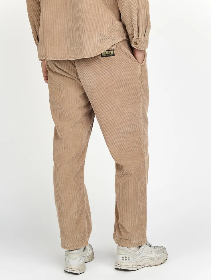 PANTALON VELOURS OLIVER CAMEL