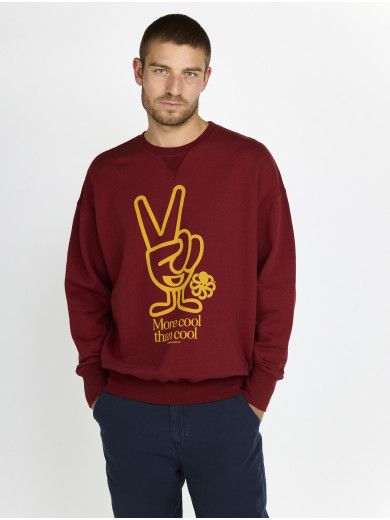 SWEAT SHIRT CONFORT GUSTAVO COOL HANDS SYRAH