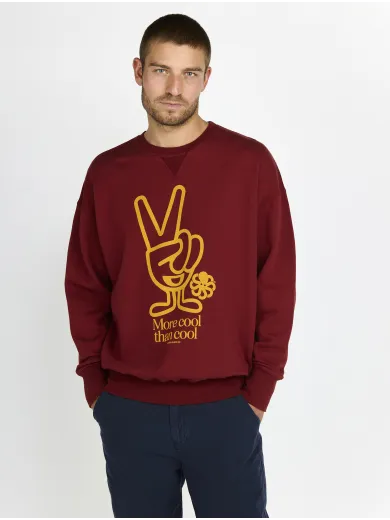 SWEAT SHIRT CONFORT GUSTAVO COOL HANDS SYRAH