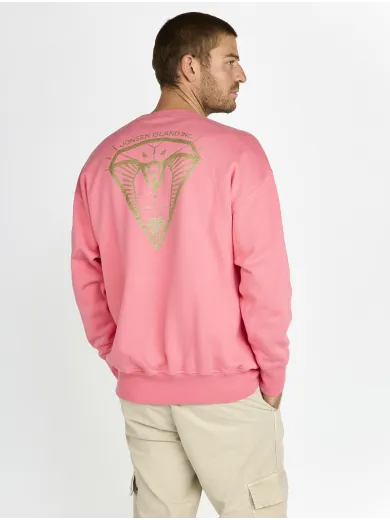 SWEAT SHIRT CONFORT GUSTAVO DIAMOND COBRA PINK