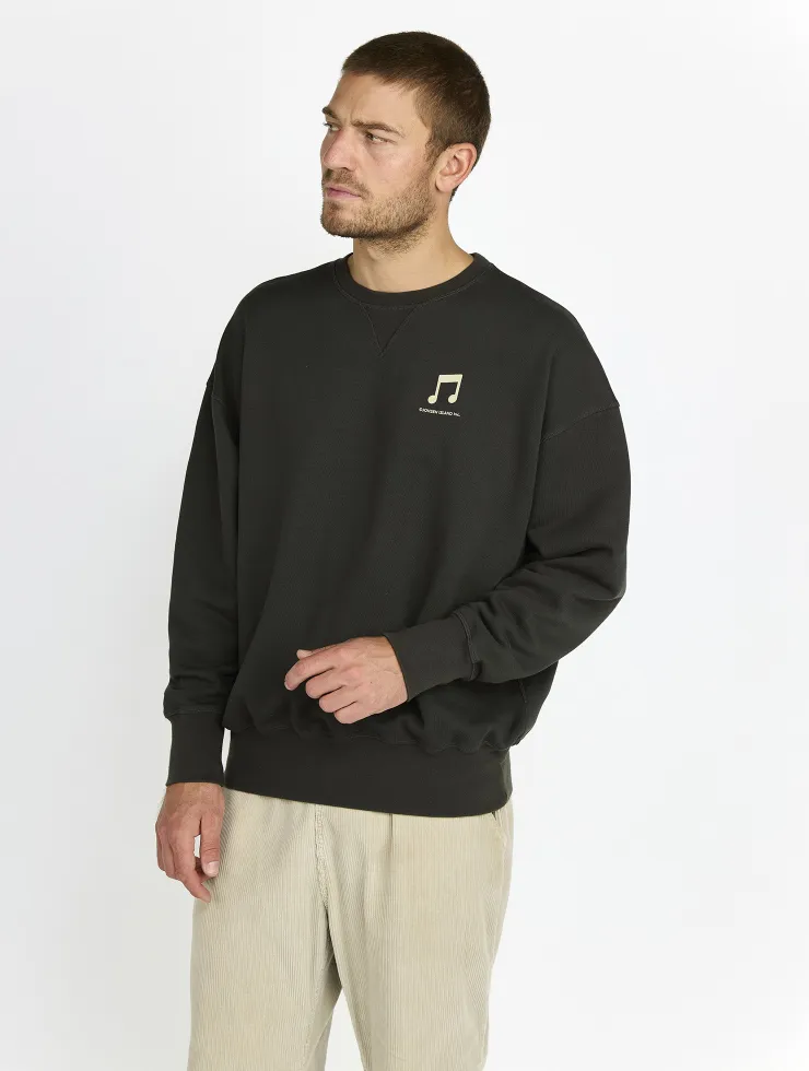 SWEAT SHIRT CONFORT GUSTAVO HOT LINE CARBON BLACK