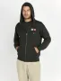 SWEAT SHIRT HOODIE ZIP MORE COOL CARBON BLACK