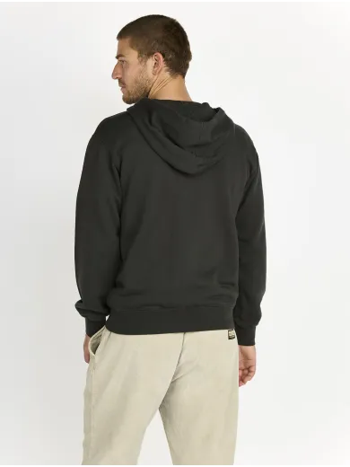 SWEAT SHIRT HOODIE ZIP MORE COOL CARBON BLACK