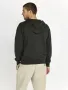 SWEAT SHIRT HOODIE ZIP MORE COOL CARBON BLACK