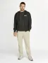 SWEAT SHIRT HOODIE ZIP MORE COOL CARBON BLACK