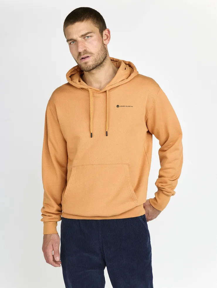 SWEAT SHIRT HOODIE CLASSIC MINIMAL CARAMEL