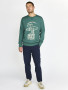 CLASSIC GUSTAVO VULTURE GREEN SWEATSHIRT