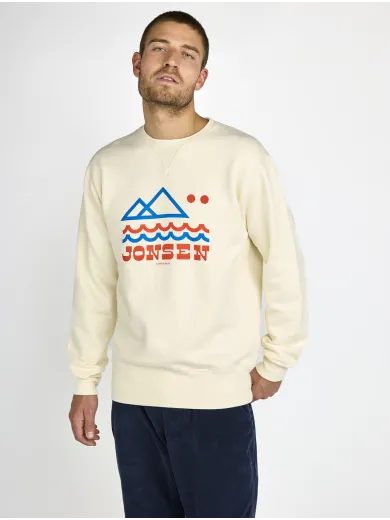 SWEAT SHIRT CLASSIC GUSTAVO HOLIDAYS COCONUT