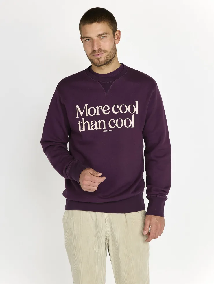 SWEAT SHIRT CLASSIC GUSTAVO MORE COOL PURPLE