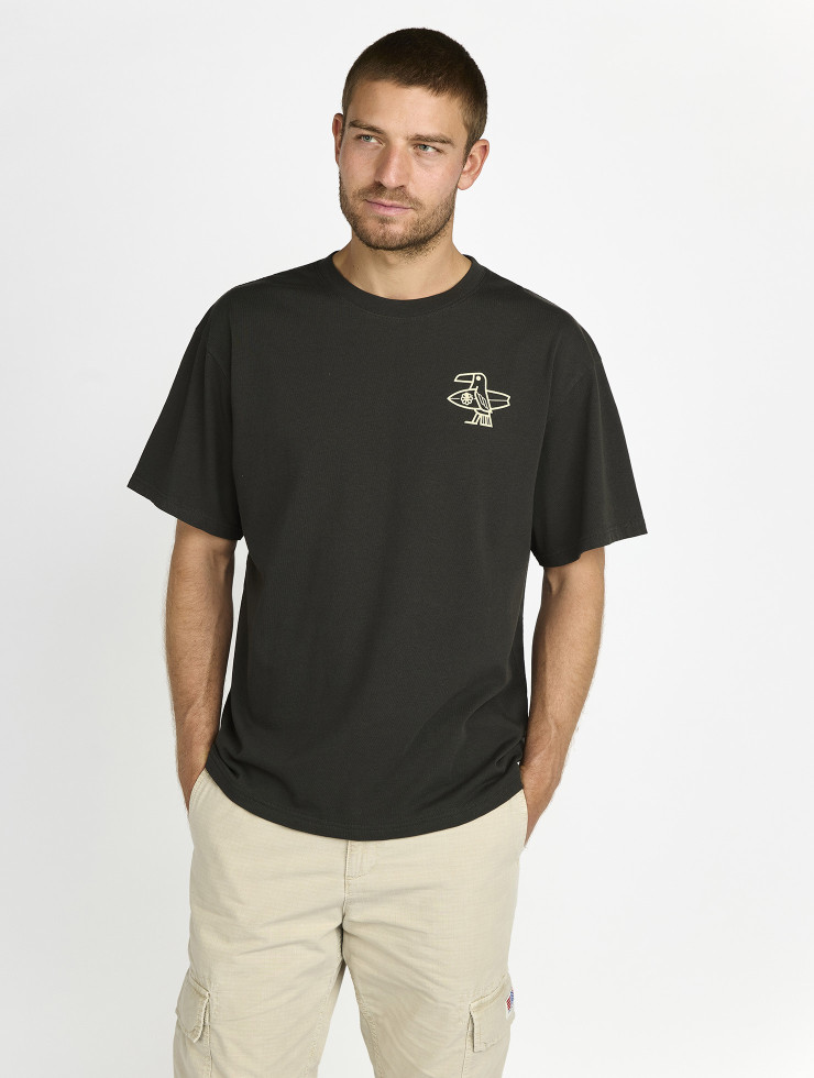 VULTURE CARBON BLACK COMFORT T-SHIRT
