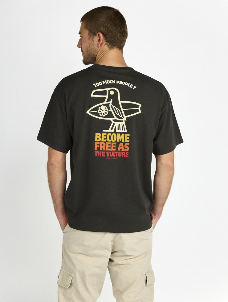 VULTURE CARBON BLACK COMFORT T-SHIRT
