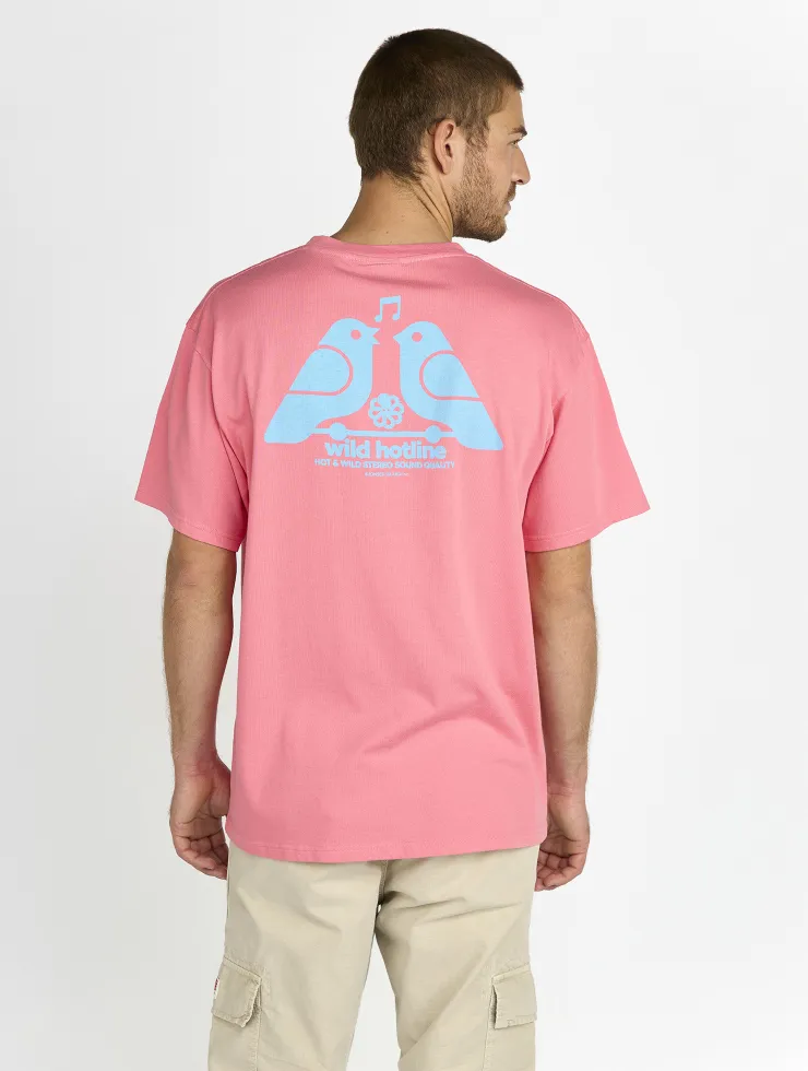 T-SHIRT CONFORT HOTLINE PINK