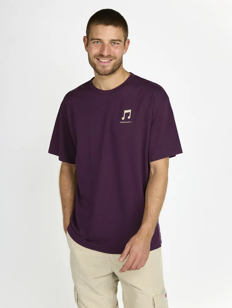 T-SHIRT CONFORT HOTLINE PURPLE