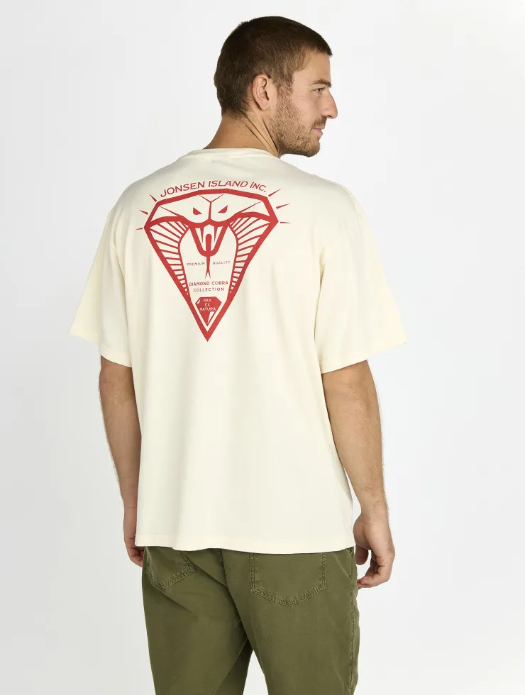 T-SHIRT CONFORT DIAMOND COBRA COCONUT