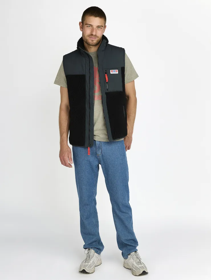 GILET SHERPA ORESTE BLACK