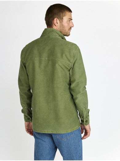 JACKET ZIP MOLESKINE VALSA KAKI