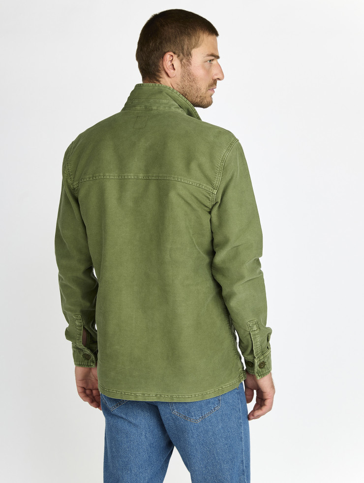 KAKI MOLESKINE VALSA ZIP JACKET