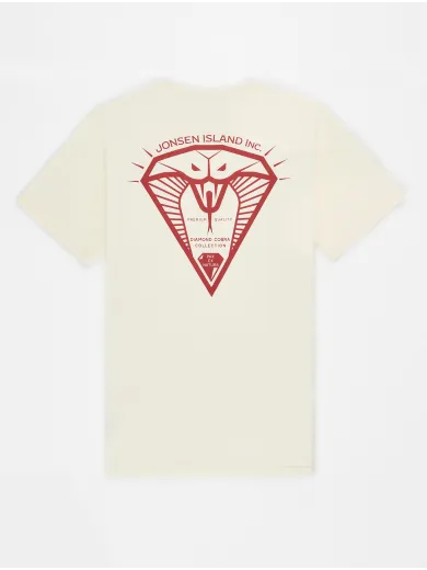 T-SHIRT CLASSIC DIAMOND COBRA COCONUT