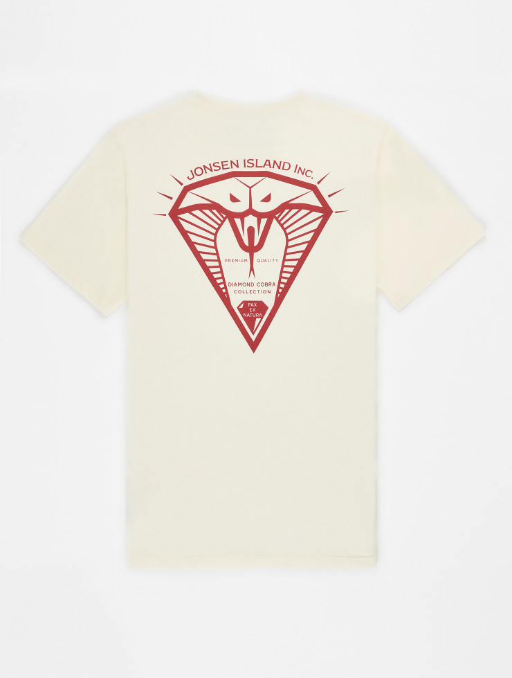 T-SHIRT CLASSIC DIAMOND COBRA COCONUT
