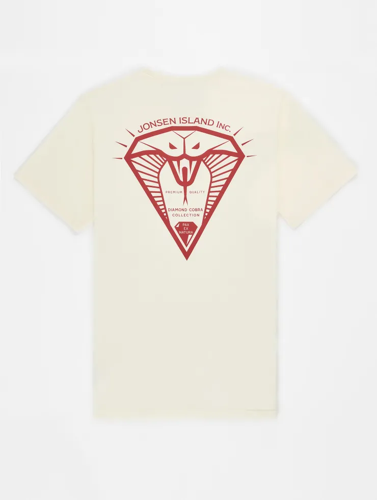 T-SHIRT CLASSIC DIAMOND COBRA COCONUT