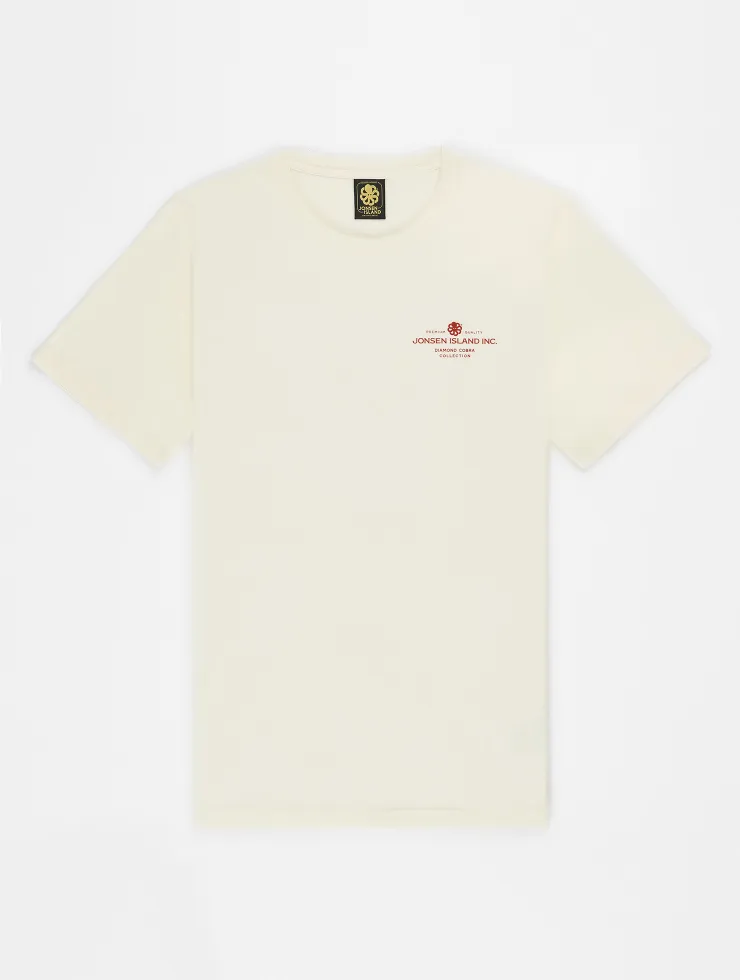 T-SHIRT CLASSIC DIAMOND COBRA COCONUT