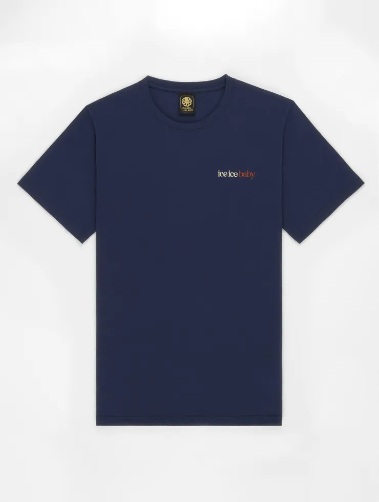 T-SHIRT CLASSIC ICE CREAM NAVY