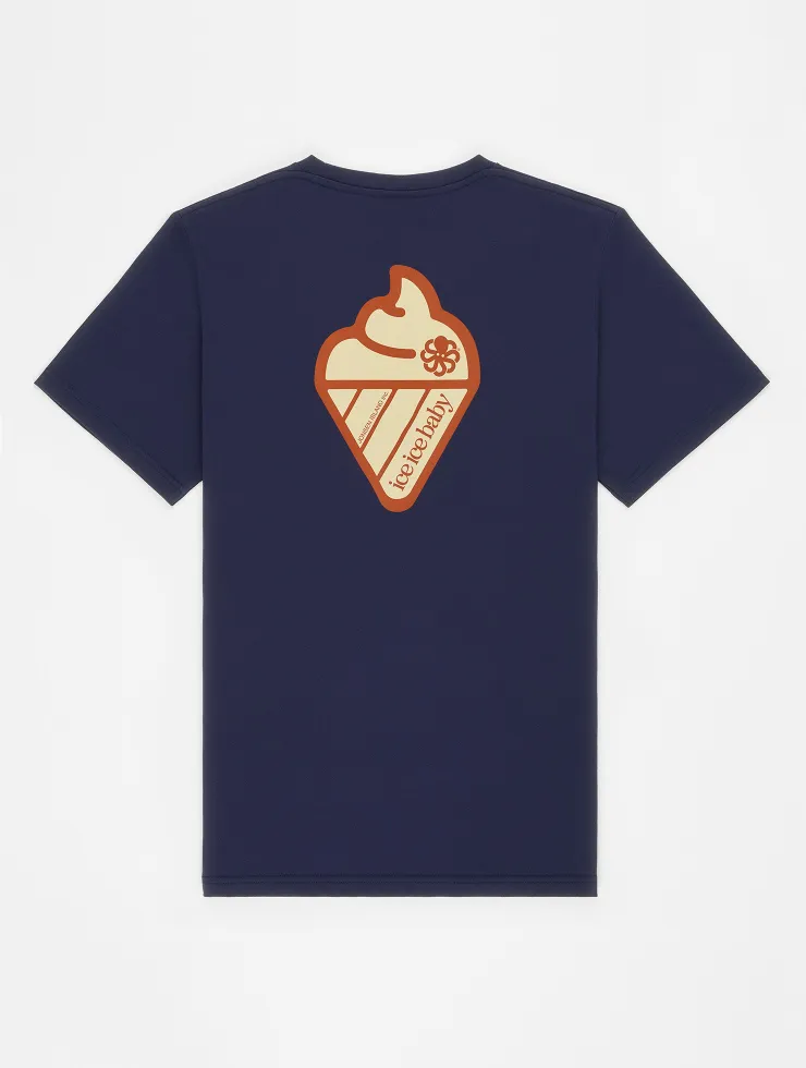 T-SHIRT CLASSIC ICE CREAM NAVY