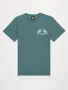 T-SHIRT CLASSIC TROPICAL HOTEL GREEN