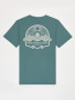 T-SHIRT CLASSIC TROPICAL HOTEL GREEN