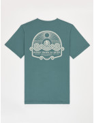 T-SHIRT CLASSIC TROPICAL HOTEL GREEN