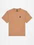 T-SHIRT CONFORT BIG LABEL CARAMEL