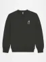 SWEAT SHIRT CLASSIC GUSTAVO HOT LINE CARBON BLACK