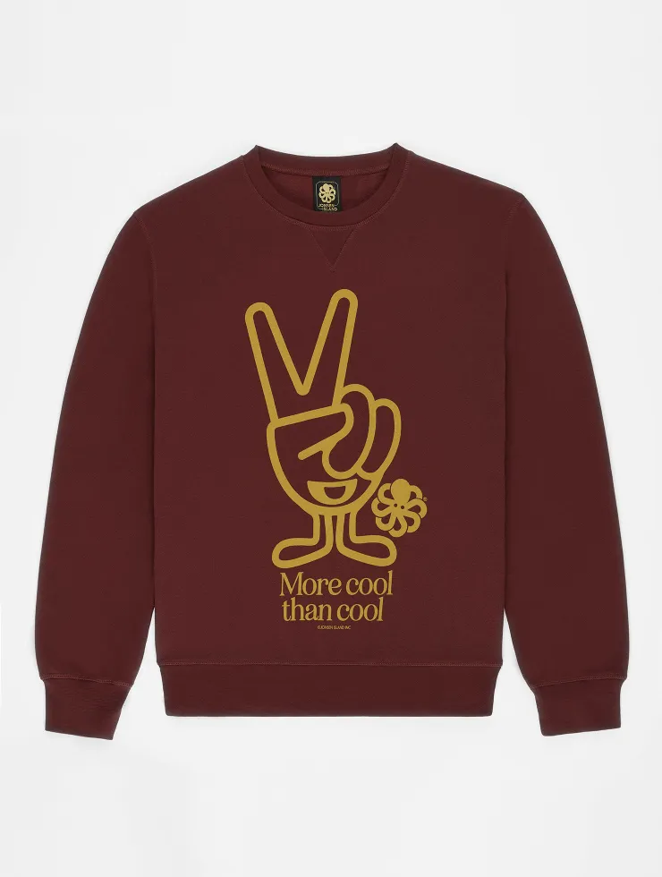 SWEAT SHIRT CLASSIC GUSTAVO COOL HANDS SYRAH