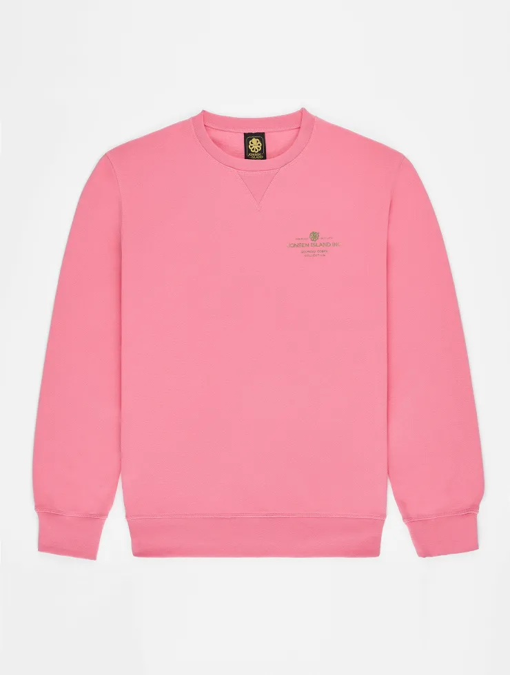 SWEAT SHIRT CLASSIC GUSTAVO DIAMOND COBRA PINK