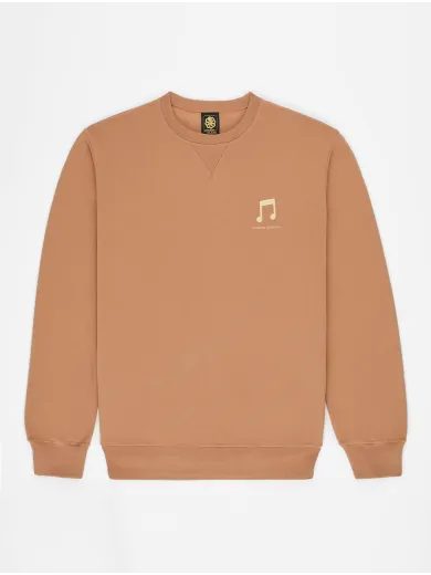 SWEAT SHIRT CLASSIC GUSTAVO HOT LINE CARAMEL