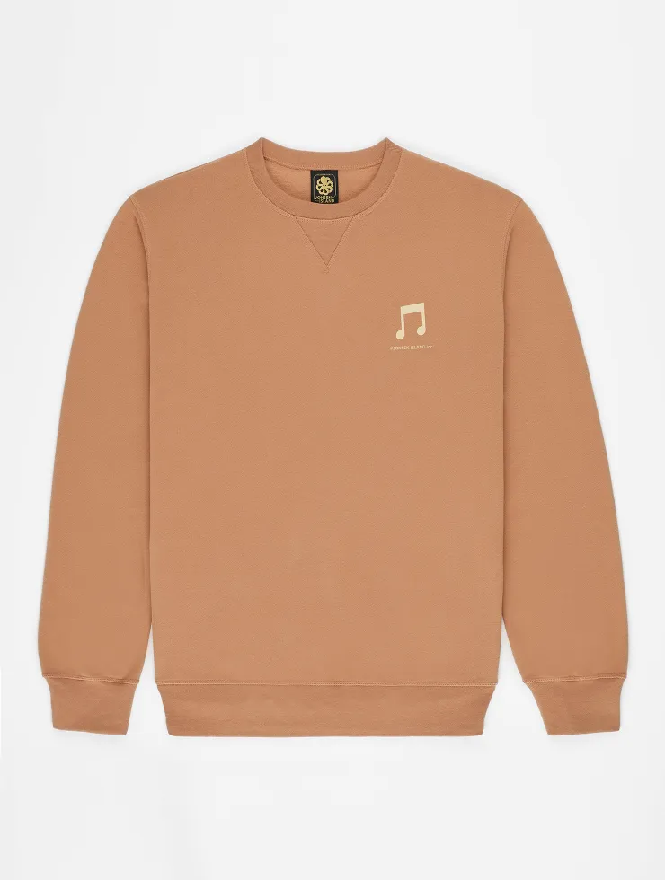 SWEAT SHIRT CLASSIC GUSTAVO HOT LINE CARAMEL