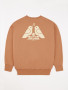 GUSTAVO HOT LINE CARAMEL COMFORT SWEATSHIRT