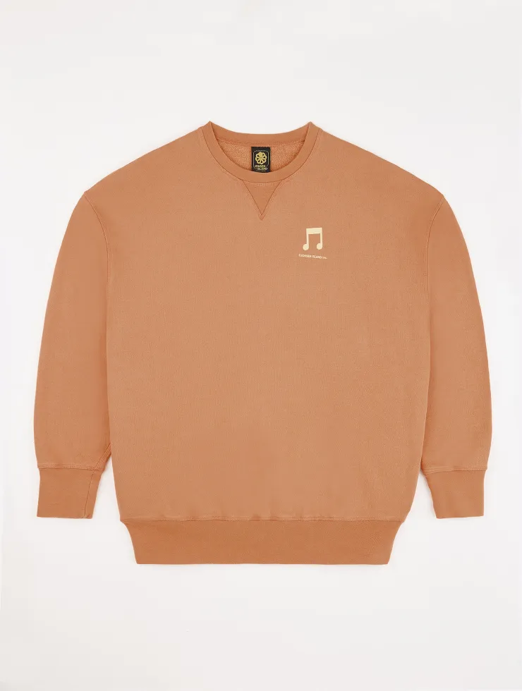 SWEAT SHIRT CONFORT GUSTAVO HOT LINE CARAMEL