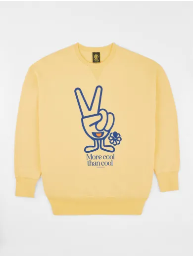 SWEAT SHIRT CONFORT GUSTAVO COOL HANDS YELLOW