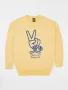 SWEAT SHIRT CONFORT GUSTAVO COOL HANDS YELLOW