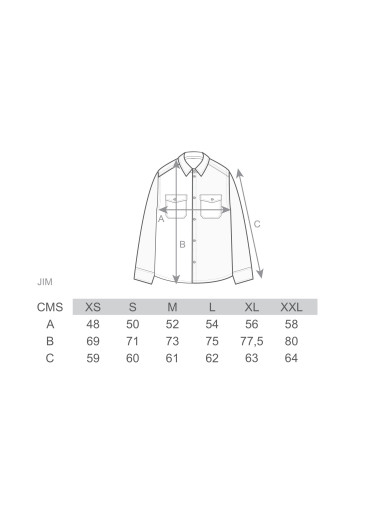 NAVY JIM VELVET SHIRT