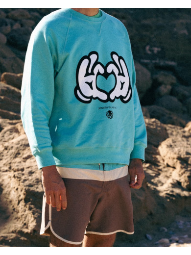 SWEAT FALCO CONFORT SEDUCTION CLUB TURQUOISE