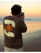 FALCO COMFORT FUTURE CHOCOLATE SWEATSHIRT