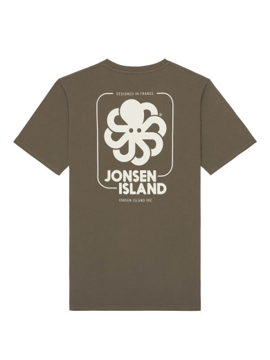 T-SHIRT CLASSIC BIG LABEL CHOCOLATE