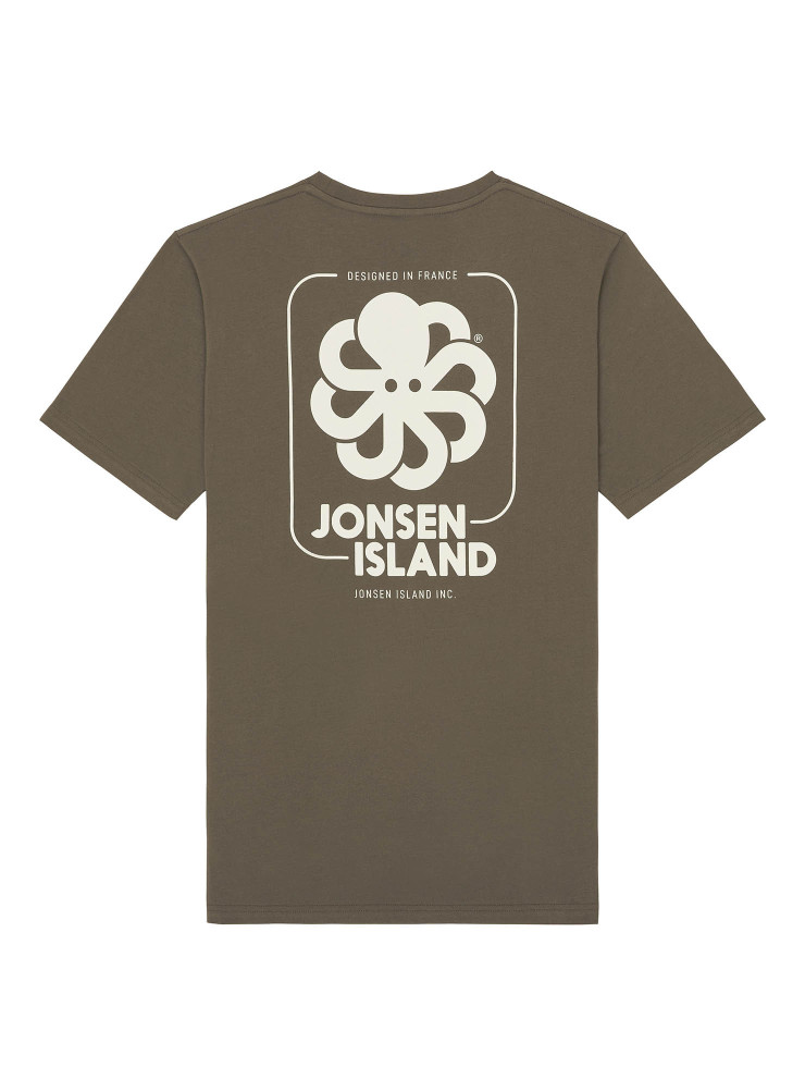 T-SHIRT CLASSIC BIG LABEL CHOCOLATE