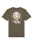 T-SHIRT CLASSIC BIG LABEL CHOCOLATE