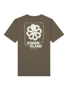 T-SHIRT CLASSIC BIG LABEL CHOCOLATE
