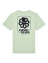 T-SHIRT CLASSIC BIG LABEL CAM GREEN